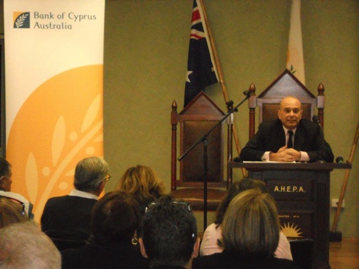 John Tripidakis at Bank of Cyprus Australia